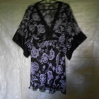 новая блузка летняя, батал, 52 размер , евр. 20, Англия, кимоно, новая, сток