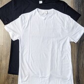 Однотонные мужские футболки (S - 3 XL) Фото №1