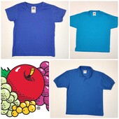 Ставка=Покупка! ❤️ Классические футболки и поло Fruit of the loom, рост 92, 104, 116 см. 1 на выбор