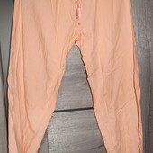 красивые летние брюки, большого размера, коттон 100% очень легкий материал . пояс 51 см.