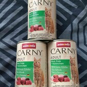 Консервы Animonda Carny для кошек, говядины, индейки и кролика Лот 3 шшт