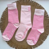 3 шт. набір бавовняних шкарпеток для дівчинки 31/34 розмір q/s s. oliver