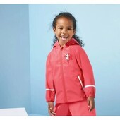 Куртка-Дощовик водовідштовхувальна та вітрозахисна для дівчинки Lupilu на 2-4 роки