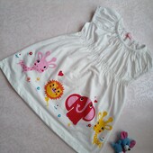 Сукня Zoo молочного кольору для дівчинки 3, 4 роки. Платье для девочки 4037