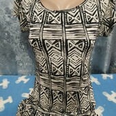 Платье(карандаш) из тонкого стретч трикотажа на женщину S/M,см.замеры