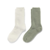 ♕Лот 2 пари♕ Чудові теплі плюшеві шкарпетки від Tchibo(Німеччина), розмір 35-38,білий