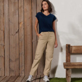 ♕ Якісні, функціональні жіночі штани Tchibo, розмір наш 48-50(42 євро), нюанс