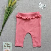 Дитячі лосини штанці 0-3 міс лосинки легінси леггінси для новонародженої дівчинки