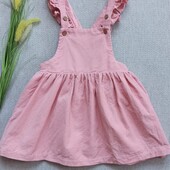 Дитячий вельветовий сарафан 12-18 міс сарафан плаття сукня для дівчинки