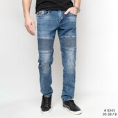 Стильні чоловічі джинси. Демісезон. 30,31,32,33,34,36р. Заміри