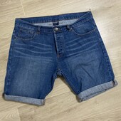 Чоловічі джинсові шорти, р.50/52 в гарному стані