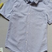Дитяча літня сорочка 10-11 років H&M з коротким рукавом для хлопчика