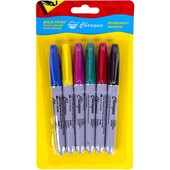 Набір маркерів 6 кольорів