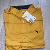 Фирменная рубашка мальчику H&M 8-9лет