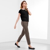 ♕ Практичні жіночі стрейч-брюки, розмір наш 42-46( 36 євро)