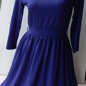 Фіолетова жіноча сукня з ретро комірцем Silvian Heach Італія