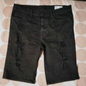 джинсові шорти рванкі, пояс 88-100