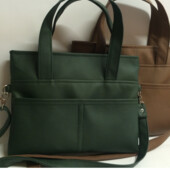Стильна сумочка через плече ( в наявності зелений і чорний колір)