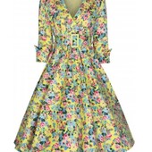 Стильное - модное платье в стиле 1950 годов .