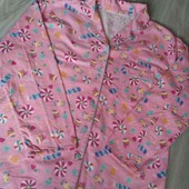 Dunnes stores брендовая теплая пижамная рубашка ткань фланель размер евро 42/44