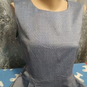 Джинсовое платье на женщину М.см.замеры