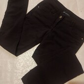 Стрейчеві штани 2 шт, джинси 25-26 розмір, шоколадного кольру. вузенькі