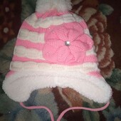 шапка зима 2-3 годика