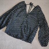 F&f uk14. Плісірована блуза