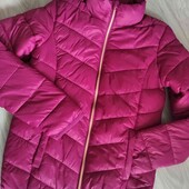 Pepperts! брендовая новая стёганая куртка фуксия на девочку подростка 13/14 лет рост 158/164 см