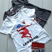 Набір футболок Lady Bug Німеччина, 2шт / 98-104см. В упаковці!