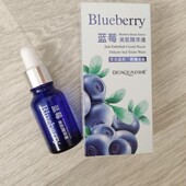Сироватка для обличчя з гіалуроновою кислотою та екстрактом чорниці blueberry essence 15 мл Bioaqua