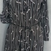 VicVia Лёгкое платье-рубашка с принтом