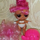 Ультра рідкісна Цікава лялька лол оригінал із серії Hairvibes" можна створювати стильні зачіски