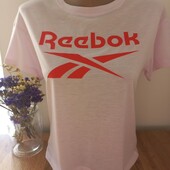 Розпродаж! Reebok футболка лого дихаюча спинка для занять спортом, тренувань XS-розмір Нова