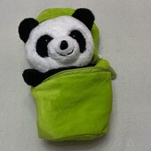Новая мягкая игрушка панда с бамбуком в чехле