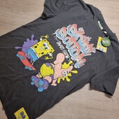 С&А & SpongeBob! Трикотажная футболка для мальчика! 146/152! Лот 4900
