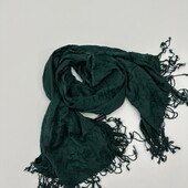 Гарний шарф в смарагдовому кольорі (1)