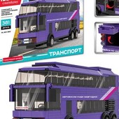Конструктор iblock туристический автобус pl-921-382 транспорт
