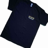 Котоновая безшовная футболка Gildan L