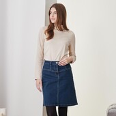 ♕ Класна жіноча джинсова спідниця від Tchibo (Німеччина), розмір наш: 50-52 (44 євро)