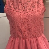 Miss e-vie брендовое розовое платье!