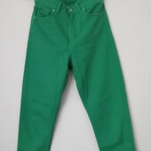 Стильні зелені джинси Мом