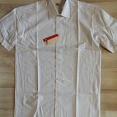 Lemax новая мужская рубашка цвет белый полоска размер L XL новая с биркой! в упаковке)