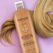 Профессиональный шампунь для волос с кератином Keratin Therapy Farmasi, 360мл.