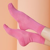 Тоненькі шкарпетки з високоякісної органічної бавовни Tchibo (Німеччина), розмір 35-38, лот 3 пари