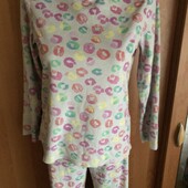 Пижама, комплект, 8-9 р 134 см. Primark. в ідеалі, термобілизна