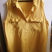 Блузка-рубашка батал F&F р 50-52 