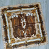 женский легкий стильный платок размер 75/75 см