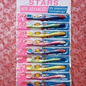 Супер лот 12 шт дитячі зубні щітки 
