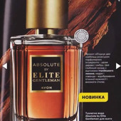 Туалетна вода для чоловіків Absolute by Elite Gentleman Avon 75 ml